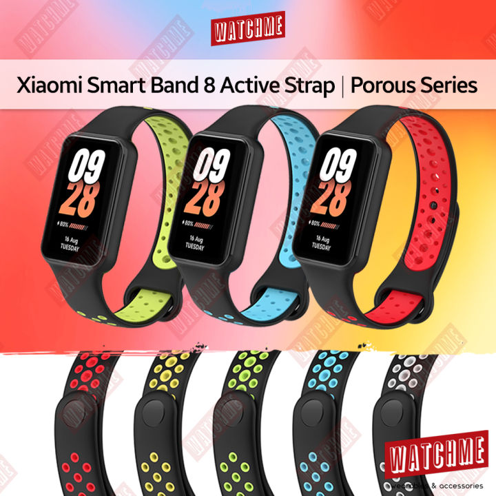 Xiaomi Smart Band 8 Active Strap Porous Series Sport Design 5 Color Options mi smartband accessories Lazada