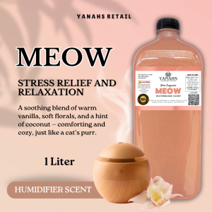 MEOW Humidifier Scent 1L Water Based Essential Oil