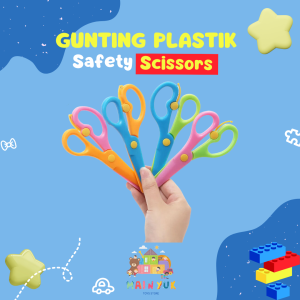 Gunting Aman Untuk Anak/Gunting Plastik/Gunting Plastik Buat Anak/Murah/Gunting Mainan Anak Plastik Berkualitas