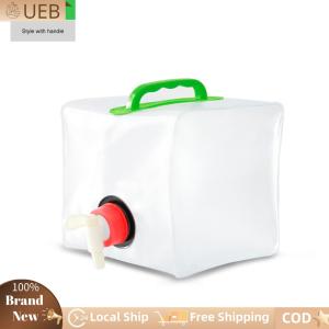 [Ueb Flagship Shop]5L/10L/15L/20L Water Tank Portable Camping Bucket Water Storage Large Capacity No Leakage Camping Equipment Supplies