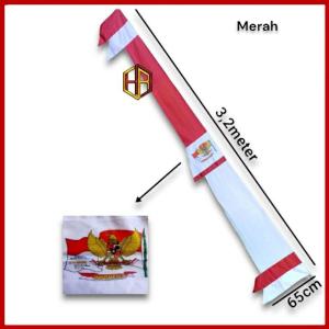 Bandir plat garuda peles/polyster (32m)