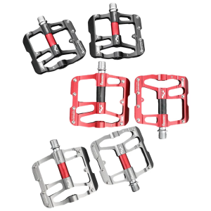 Bike Pedals Professional Mountain and Road Bike Flat Pedal with Sealed Bearing Wide Paltform and Light Weight