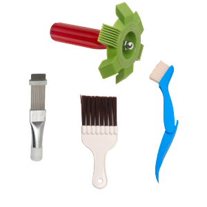 4 In 1 Alat Reparasi Fin Sirip Radiator Sisir Condenser Comb AC Pembersih Debu Kipas Kondensator