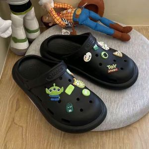 LHMoonlight สุดปัง รองเท้าแตะหัวโตแฟชั่นทรงเตารีดสไตล์เกาหลี เนื้อยางคุณภาพดี พื้นนุ่ม ใส่สบาย เสริมความน่ารักด้วยลายน้องการ์ตูน เห็นแบบนี้ราคาไม่แพงน้าา รีบไปตำกันเร็วว