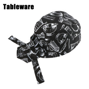 Adult Adjustable Chef Hat Mesh Kitchen Cooking Hat Restaurant Chef Skull Cap Catering Hat