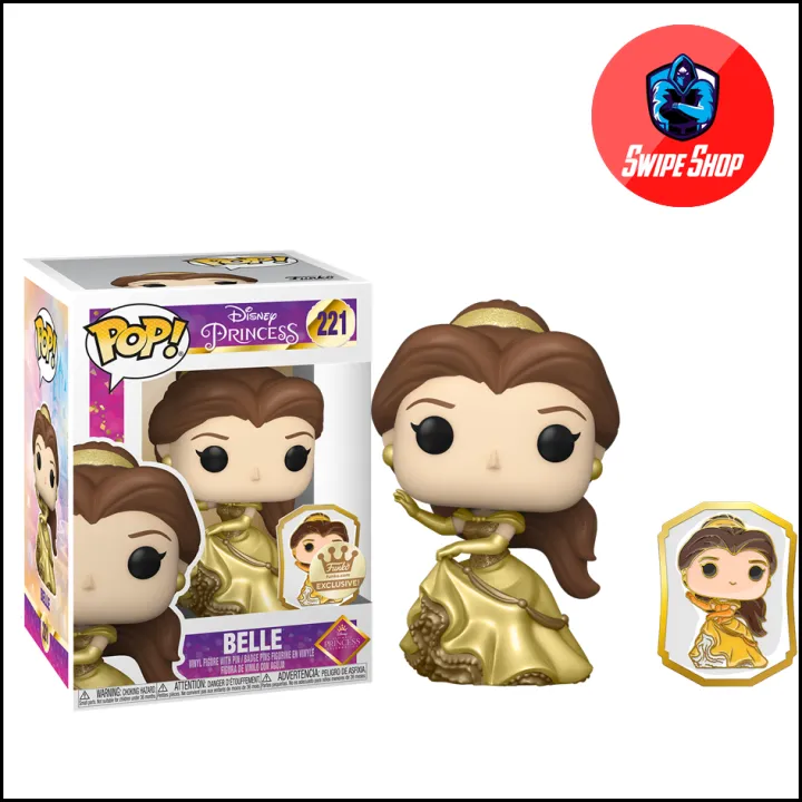 Figurine Pop Disney Ultimate Princess #221 pas cher : Belle