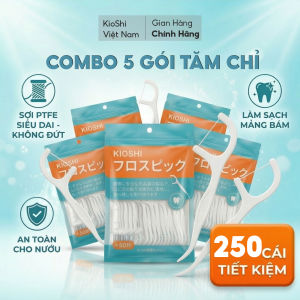 [COMBO 3]TĂM CHỈ NHA KHOA CAO CẤP KIOSHI - CHỨNG NHẬN ISO AN TOÀN - CHUẨN CHÍNH HÃNG