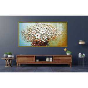Tranh Cây Vàng Tranh Tài Lộc Tranh Viên Mãn Tranh Canvas Tranh Tráng Gương Tranh Decor Phòng