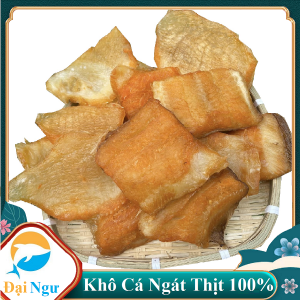 Khô Cá Ngát Cắt Khúc Không Xương Đặc Biệt Khúc To  Phi Lê 3 Nắng trọng lượng 500gr và 250gr-ĐẠI NGƯ