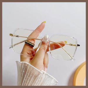 WDS Kacamata Anti Radiasi Persegi Kacamata Style Korea Bingkai Retro Petak Eyeglasses Anti UV K36