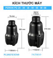 Bơm Periha PG 35 - 35000l/h (90w) - Bơm tạt hồ cá koi - Bơm tiết kiệm điện - Bơm công suất lớn - Điều chỉnh lưu lượng nước- Bơm đặt chìm - Bơm tích hợp cảm biến chống cạn - Cá Koi hoàng Long.