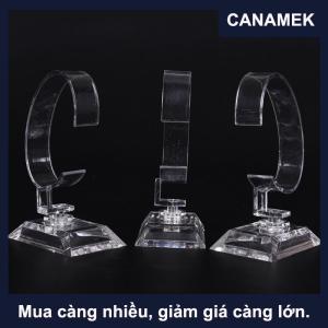 【CANAMEK】 2 chiếc giá đứng trưng bày đồng hồ trang sức vòng đeo tay bằng Acrylic trong suốt có thể tháo rời