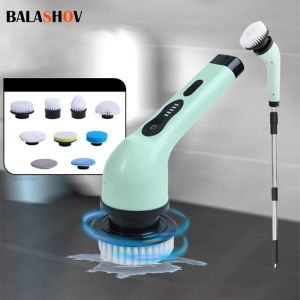 Wireless Electric Cleaning Brush Bathroom Window Kitchen Automotive Multifunctional Household Rotating Cleaning Machine2026