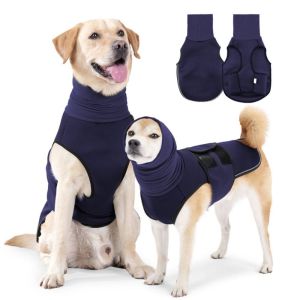 IUTRE Reflective Dog Anxiety Vest Elastic Windproof Dogs Calming Jacket Dog Calming Wrap Soft Dog Soothing Clothes For Anxiety