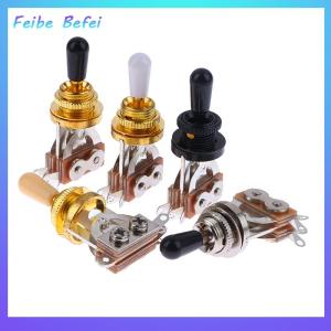 [Feibe Befei] 1PC 3 cách ngắn thẳng Guitar chuyển đổi chuyển đổi Pickup Selector với Brass hat cho guitar điện pickups chuyển đổi bộ phận điều khiển