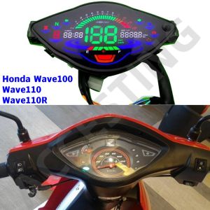 Motorcycle LCD Digital Meter Odometer for Honda Wave100 Wave110 Wave110R Speedmeter