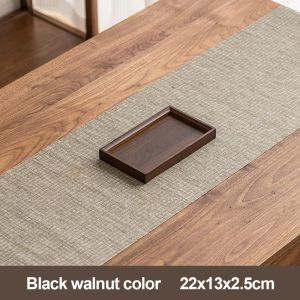 MUNCHX Tre tự nhiên Khay gỗ tre Hình chữ nhật Phong cách cổ điển Khay phục vụ Khay trang trí Khay đựng món tráng miệng Trang chủ