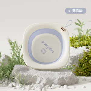 Chậu rửa gấp gọn cao cấp nhựa PP và TPE an toàn cho bé cho bé babyviva