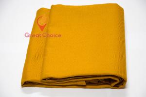 ผ้าห่มพระ ผ้าสำลี ผ้าถวายพระ สีน้ำตาล เนื้อผ้าไม่เป็นขุย ผิวผ้าเนียนนุ่มไม่ระคายเคืองต่อผิว  gc99