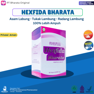 Obat Ampuh Untuk Asam Lambung - Tukak Lambung - Iritasi Lambung - Radang Lambung | Hexfida Bharata Garansi 100% Original
