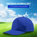 Unisex Plain Baseball Men Women Topi Lelaki Perempuan Polyester Adjustable Strap Duckbill Cap. 