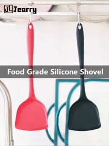 Jearry Silicone Xử lý Spatula Thực phẩm chịu nhiệt Lớp Silicone Dụng cụ nhà bếp