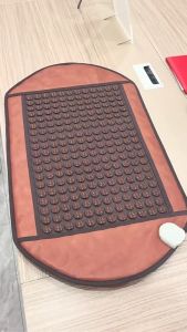 {Đủ Mẫu} Đệm Thảm Đá Nóng Hàn Quốc 84×48 cm Đá Ngọc Bích Tourmalin Nệm Sưởi Ấm như thật sinh độngm Đau Lưng Bụng Massa