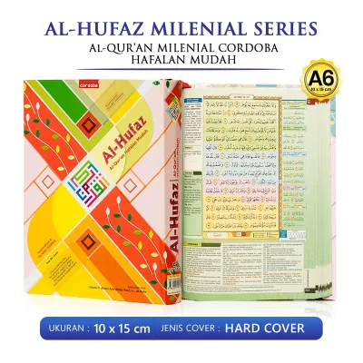 Alquran Hafalan Al Hufaz Millenial Al Quran Kecil A6 Tajwid Warna Hafalan Mudah Terjemah Saku Cordoba / TB MANFAAT - CDB