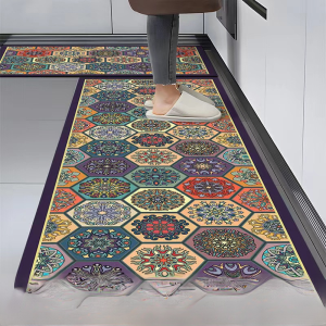 Kitchen Disposable Absorbent Floor Mat Non-Slip And Oilproof Waterproof Carpet Mat Home Entrance Door Mat
