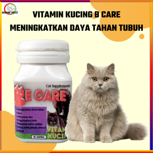 VITAMIN DAN PENGGEMUK BE CARE MENAMBAH NAFSU MAKAN MELEMBUTKAN BULU KUCING