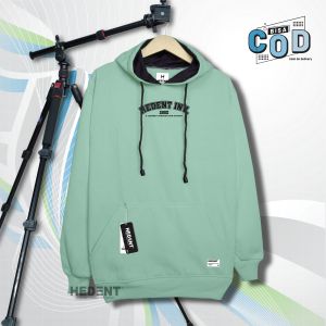 Sweater Hoodie Tebal Premium Distro Aesthetic Warna Hitam Keren Terbaru Jaket Pull Over Hodiee Oversize Jumbo Basic Cowok Cewek Kece Oversize Jumbo Brand Hedent Bahan Cotton Fleece Lembut Nyaman