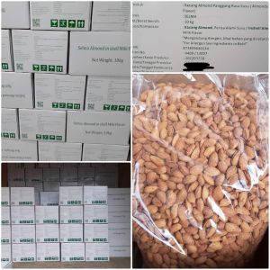 KACANG ALMOND DUS | KACANG PISTACHIO DUS Panggang Roasted Siap Makan Dus Kacang Selma John Farmer Olam