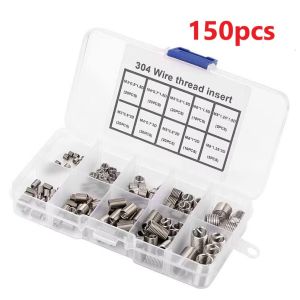 【Limited Offer】 131pcs Screw Thread Repair Kit Set Pembuat Trip Skru Set tool skru loose Helicoil Spring Trip Skru