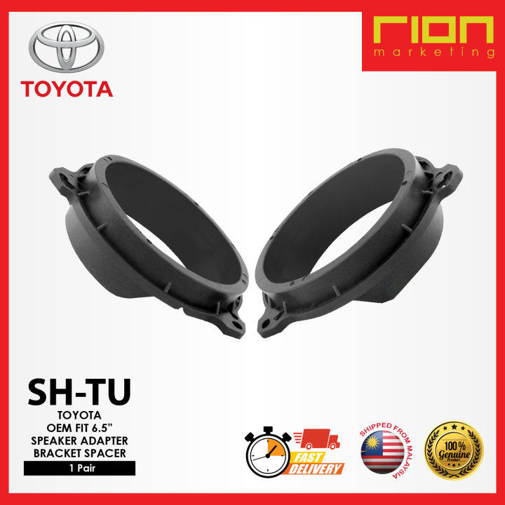 Toyota OEM Fit 6.5” Speaker Adapter Bracket Spacer. [ RION MARKETING