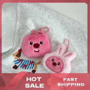 [จัดส่งจากประเทศไทย]💥💥💥 พวงกุญแจตุ๊กตาบีเวอร์ตัวน้อยตัวการ์ตูนน่ารักอะนิเมะ Loopy keyring สำหรับผู้หญิงเด็กผู้หญิงตุ๊กตาของเล่นกระเป๋าอุปกรณ์ของขวัญ
