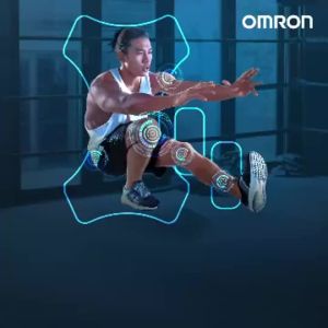 Ready Stock OMRON Model HV-F030 Sport TENS Electronic Nerve Stimulator Low Frequency Pulse Device 1 Year Local Warranty