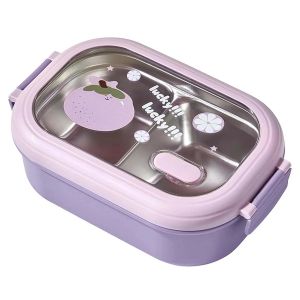 Stainless Steel Liner Lunch Portable Food Container Separate Heatable Lunchbox for Students School Office Insulated Food Box2026