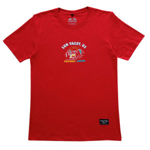 Anyway Kaos Pendek "Sun Valley" Red 691