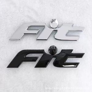 Suitable for Honda Fit car logo FiT car sticker English word logo rear car logo GAC fit rear trunk car sticker
