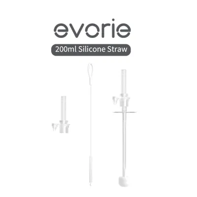 Evorie 360 Gravity Straw Replacement for Evorie Tritan 200mL Sippy cup