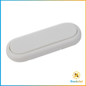 TookJai กลอนประตูตู้เสื้อผ้า ลิ้นชัก เพื่อความปลอดภัยของเด็ก กลอนประตูตู้เย็น มีกาวในตัว Child safety lock