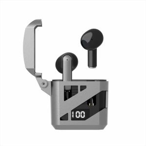 🎧COD+original+Ready Stock🎧GT02 Mecha Lighter Bluetooth Headset Wireless Cool Earphones Tws Bluetooth Earbuds Ultra-low Latency Gaming Headphones