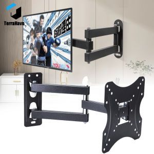 14"-42" LCD LED TV Wall Mount Bracket Extendable Swivel 360 Rotation Foldable Cantilever Arm