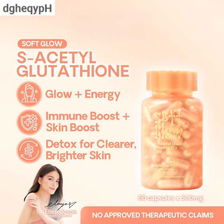 new moon s acetyl glutathione SOFT GLOW 200 MG S-ACETYL GLUTA NEW FORMULATION REVIEW New Moon Soft Glow S-Acetyl