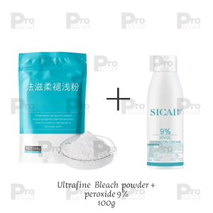 Blue Bleach Prowder Profession Hair 【Bleach Powder】400ml Ultrafine powder
