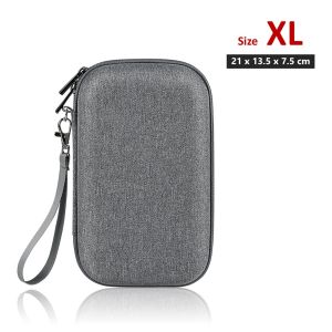 (พร้อมส่ง) NEO กระเป๋าจัดระเบียบอุปกรณ์มือถือ เคสแบตสำรอง กระเป๋าเก็บสายชาร์จ อะแดปเตอร์ ฮาร์ดดิสก์ หูฟัง USB EVA Case