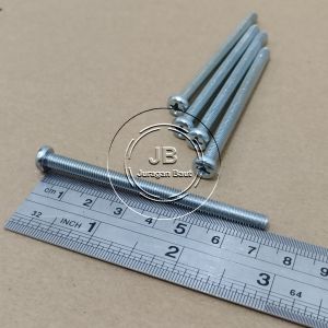 10 BUAH BAUT JP M5X70 PANJANG 7CM 7 CM OBENG PLUS M5 X 70 BAUD 5X70 5 X 70 MM 70MM PAN HEAD PUTIH GALVANIZ GALVANIS GALPANIS PITCH DRAT 0.8 SEKRUP SKRUP