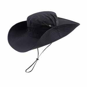 men and women Outdoor hiking Waterproof Bucket Hat Wide Brim Cowboy hat for Beach hat