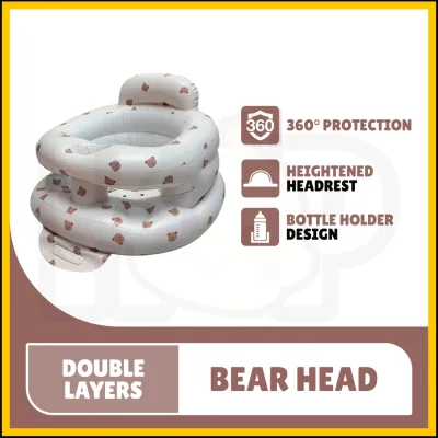 Baby Inflatable Chair PVC Kerusi Bayi Makan Inflatable Baby Seat Baby Dining Chair Baby Sofa Baby Feeding Chair Kids
