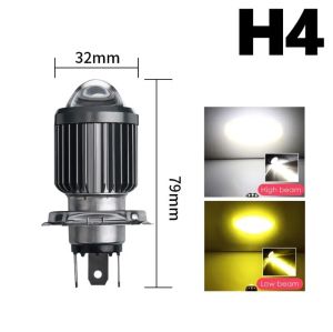 LAMPU DEPAN LED UTAMA H4 LENSA LASER H2 AC DC YAMAHA VIXION NINJA R15 PULSAR DLL